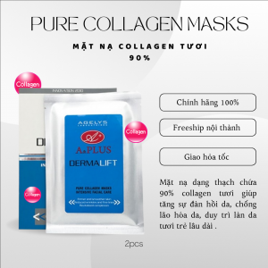 Mặt nạ Collagen tươi 90% A&plus - 2 miếng/ hộp
