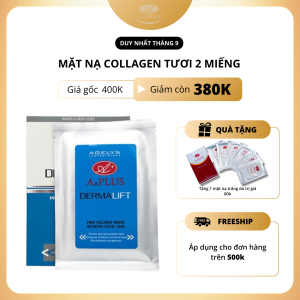 Mặt nạ Collagen tươi 90% A&plus - 2 miếng/ hộp