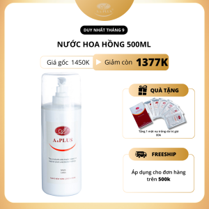 Nước hoa hồng A&plus - 500ml